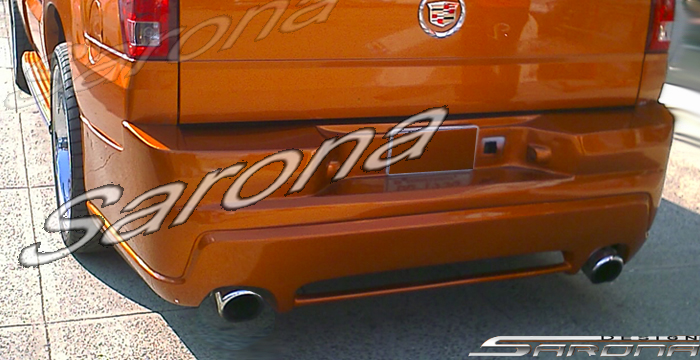 Custom Cadillac Escalade E.X.T.  Truck Rear Bumper (2002 - 2013) - $490.00 (Part #CD-012-RB)